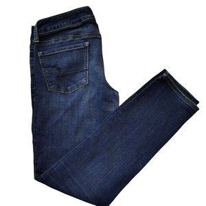 American Eagle Outfitters Dark Blue Skinny Jeans